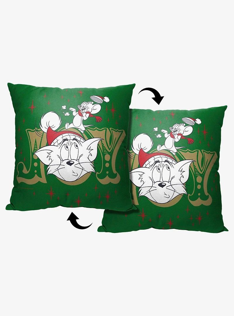 Tom And Jerry Joy Throw Pillow