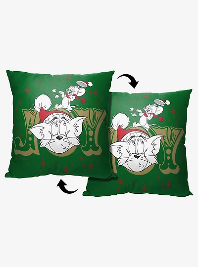 Tom And Jerry Joy Throw Pillow