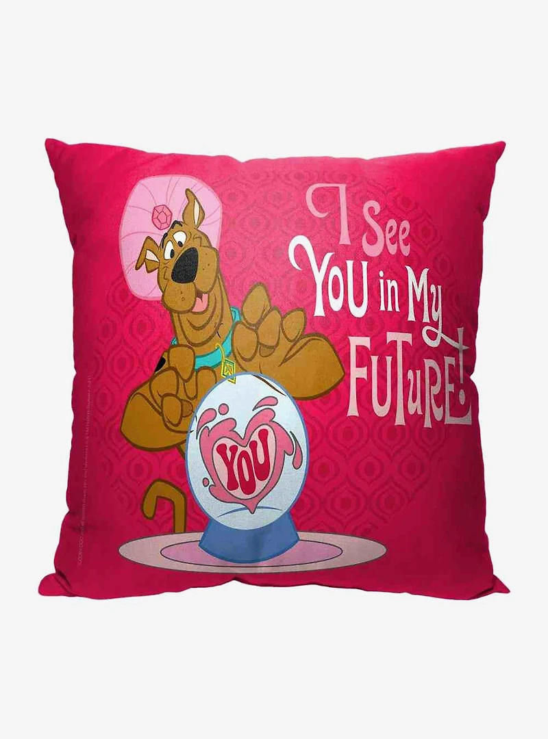Scooby-Doo! You In My Future Throw Pillow