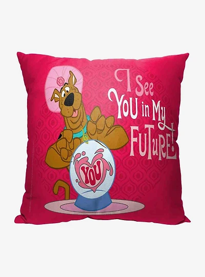 Scooby-Doo! You In My Future Throw Pillow