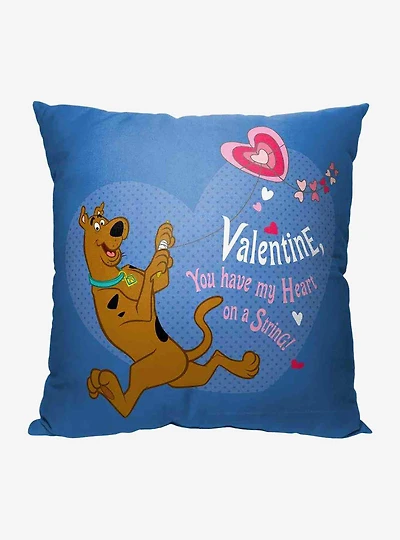 Scooby-Doo! Heart On A String Throw Pillow