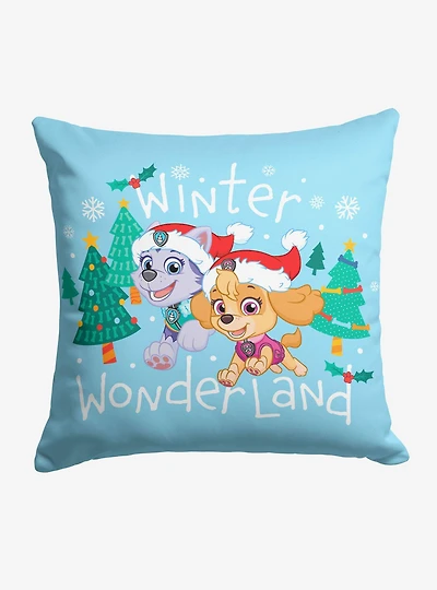Paw Patrol Winter Wonderland Throw Pillow