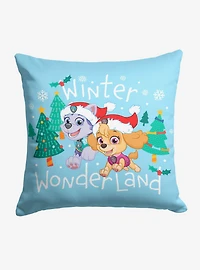 Paw Patrol Winter Wonderland Throw Pillow