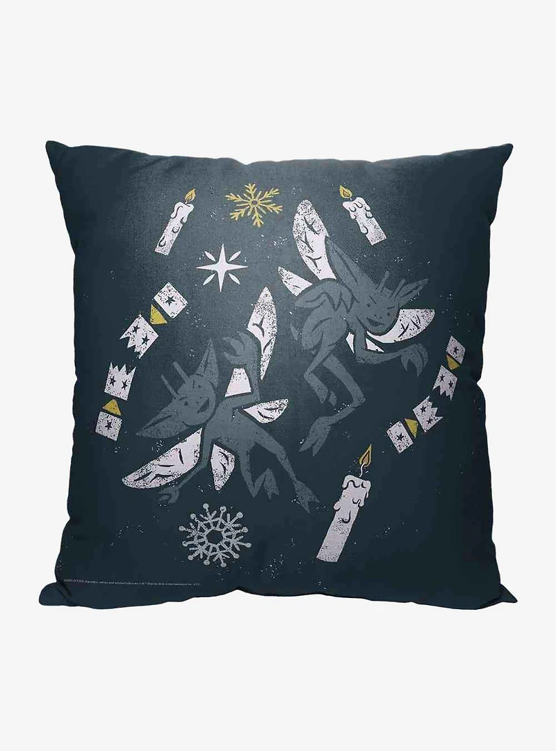 Harry Potter Feastive Freaky Fairies Throw Pillow
