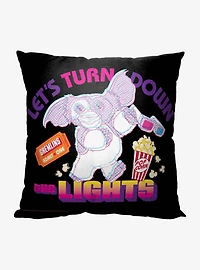 Gremlins Turn Off The Lights Throw Pillow