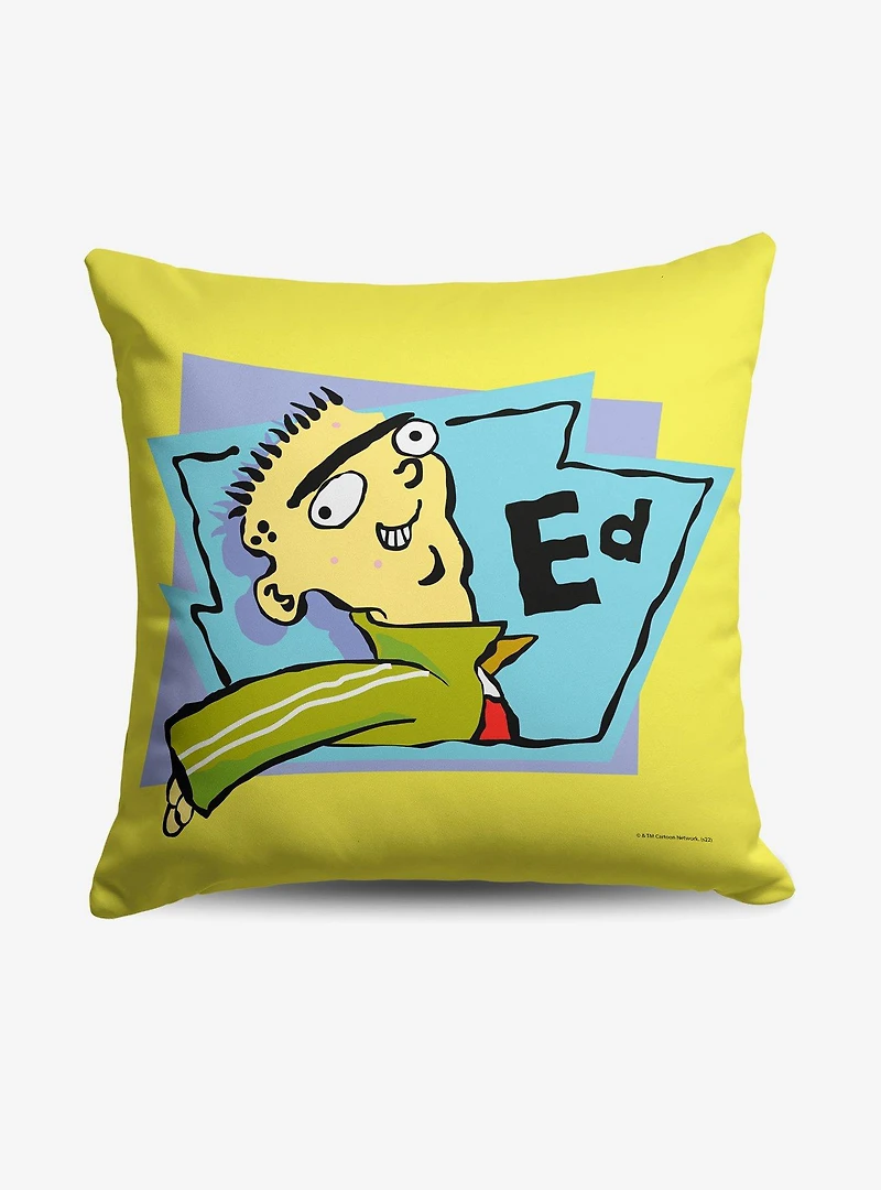 Ed Edd N Eddy Ed Throw Pillow