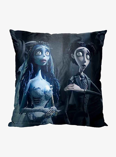 Corpse Bride Ghostly Beauty Throw Pillow