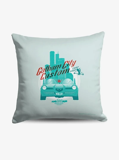 DC Comics Batman Gotham's Customs Throw Pillow