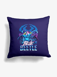 DC Comics Blue Beetle Unpredictable Power Throw Pillow