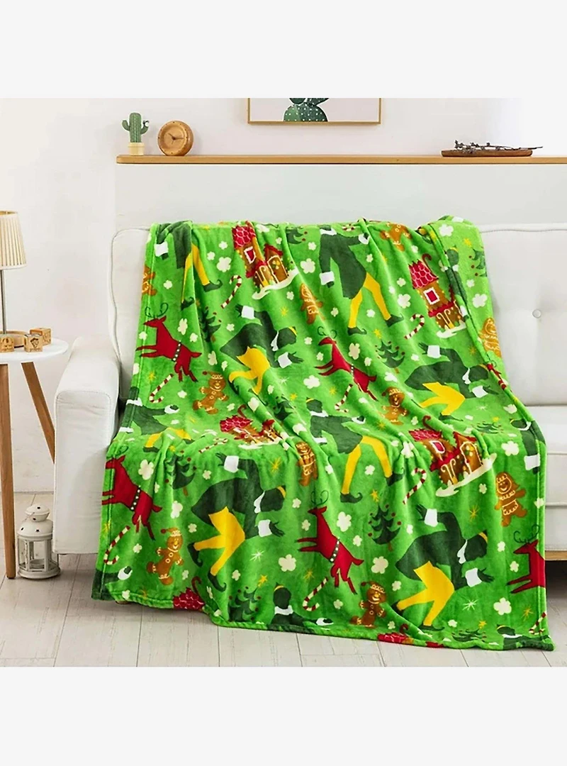Elf Busy Elf Silk Touch Throw Blanket