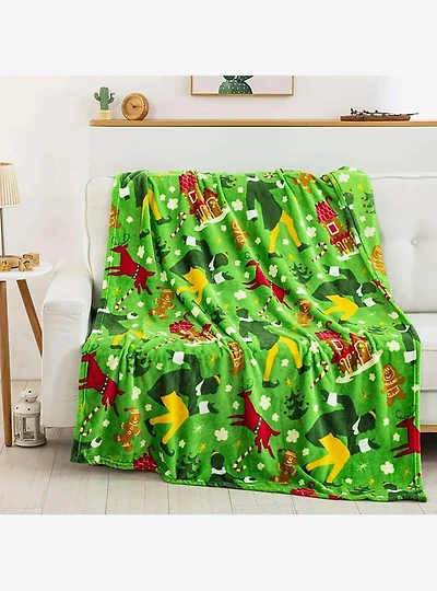 Elf Busy Elf Silk Touch Throw Blanket