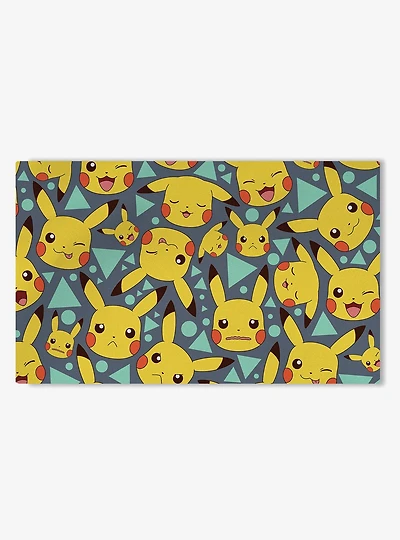 Pokemon Pikachu Expressions Washable Rug