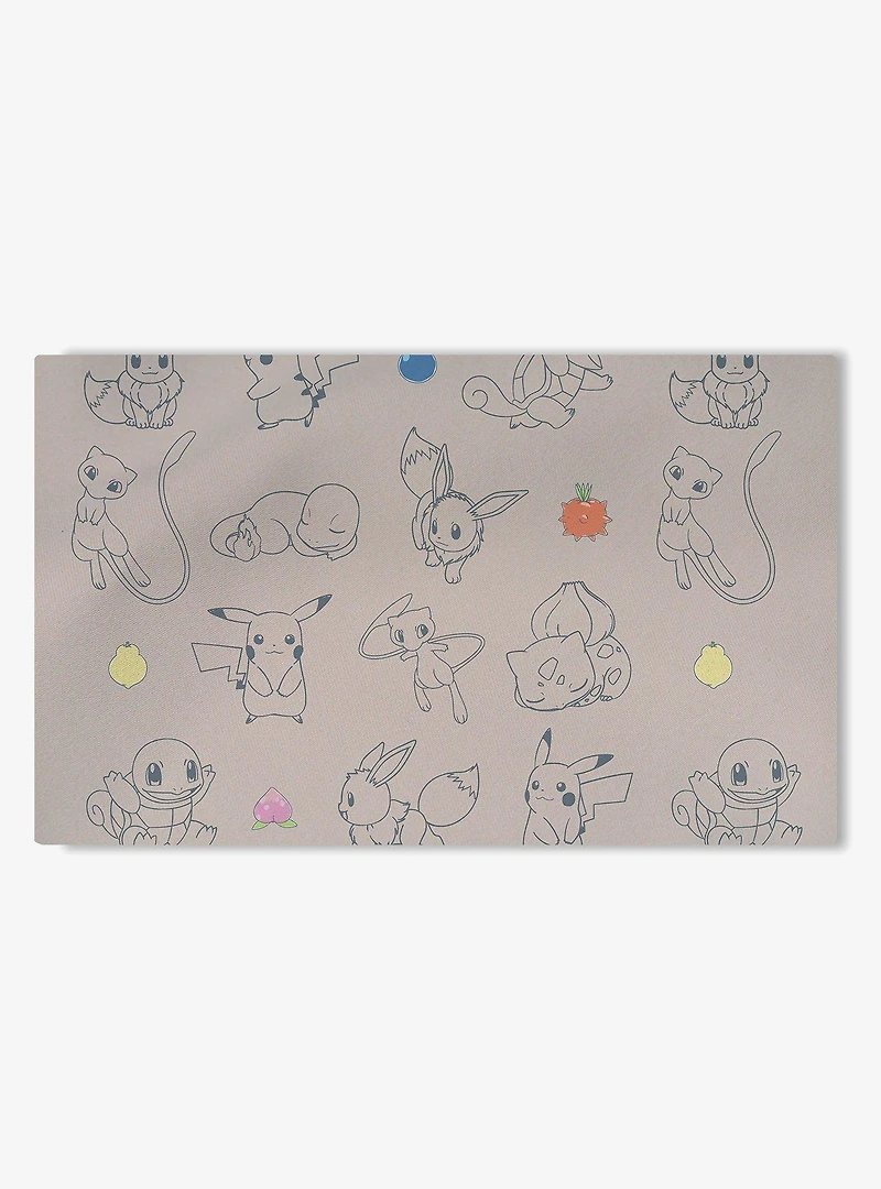 Pokemon Poke Pattern Washable Rug