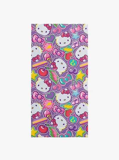 Hello Kitty Cherry Summer Microfiber Beach Towel