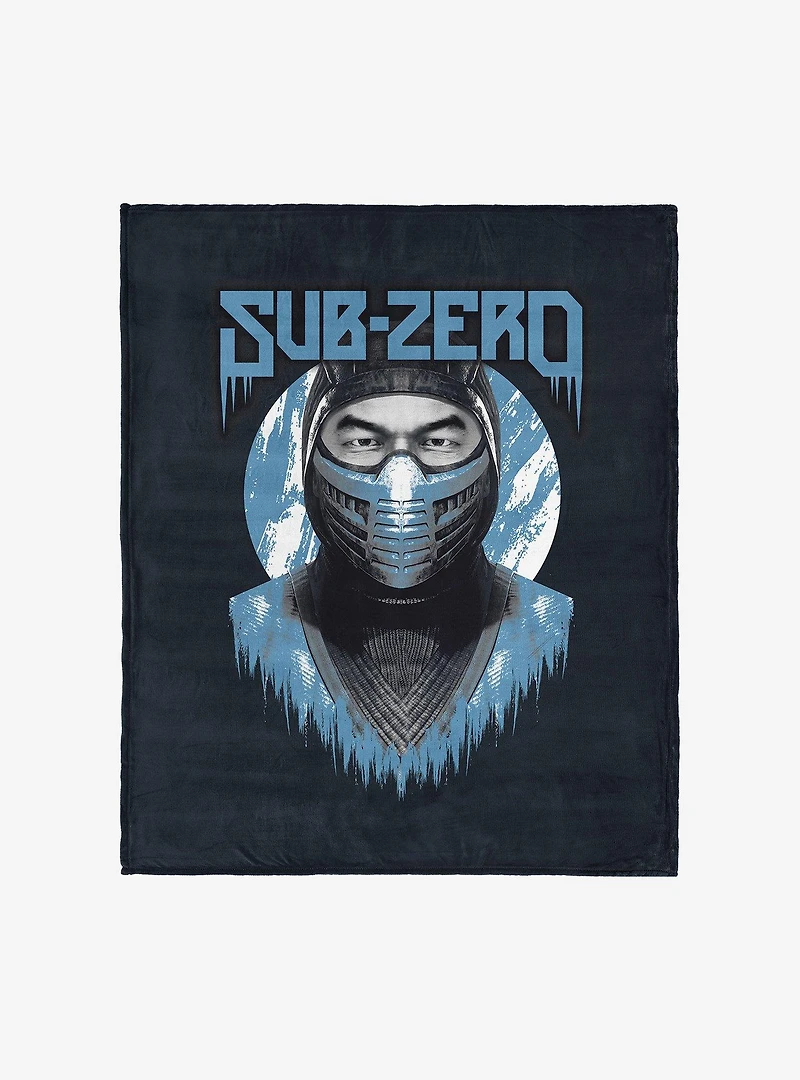 Mortal Kombat Subzero Silk Touch Throw Blanket