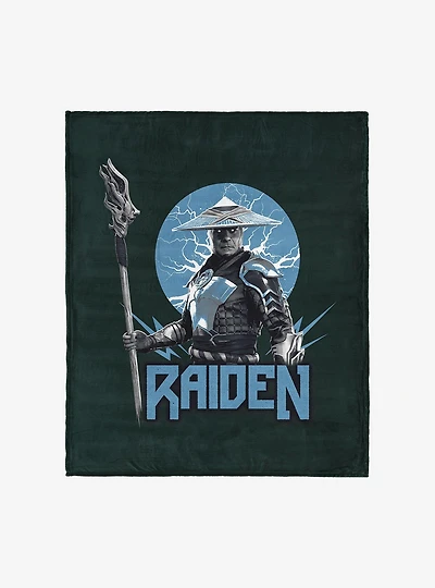 Mortal Kombat Raiden Silk Touch Throw Blanket