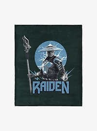 Mortal Kombat Raiden Silk Touch Throw Blanket