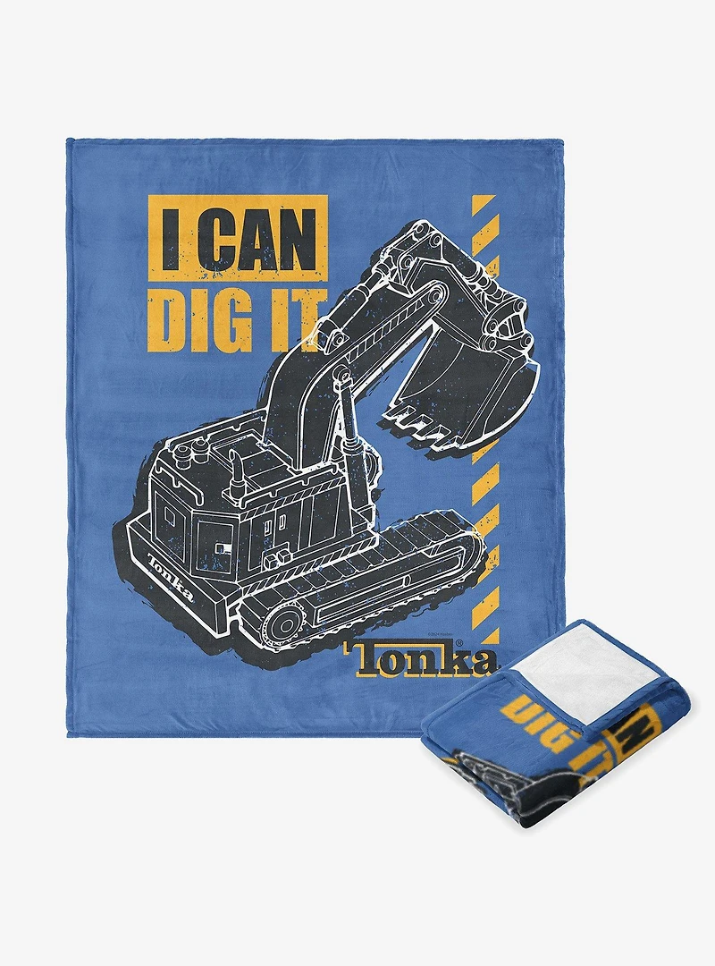 Tonka I Can Dig It Tonka Silk Touch Throw Blanket