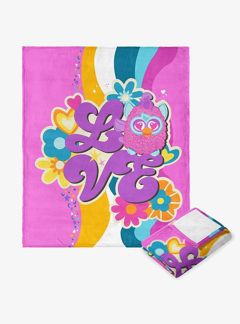Furby Funky Furby Silk Touch Throw Blanket