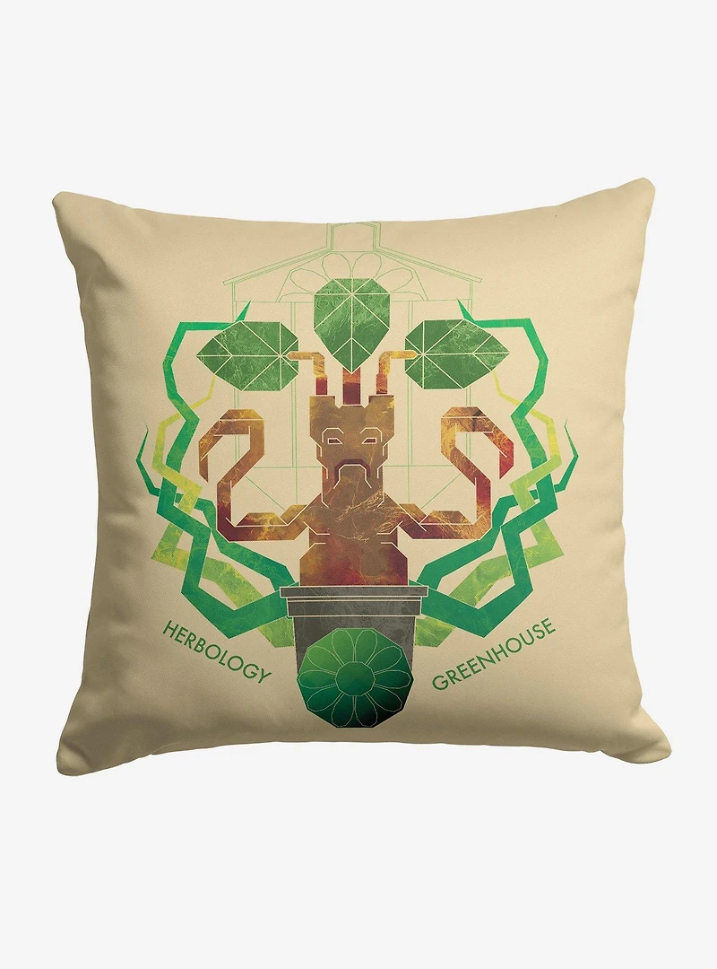 Harry Potter Herbology Greenhouse Throw Pillow