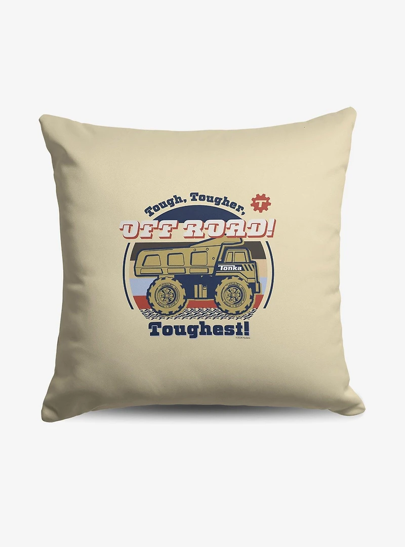Tonka Tougher Toughest Throw Pillow