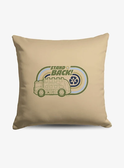 Tonka Stand Back Throw Pillow