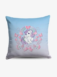 My Little Pony Bows And Butterflies Throw Pillow