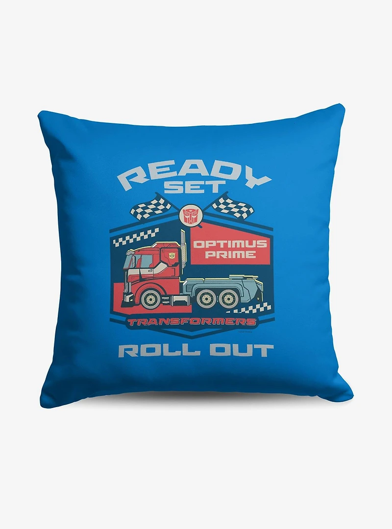 Transformers Ready Set Rollout Throw Pillow