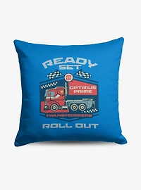 Transformers Ready Set Rollout Throw Pillow