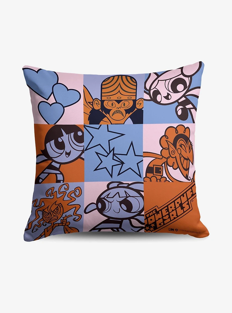 Powerpuff Girls Powerpuff Bluff Throw Pillow