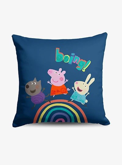 Peppa Pig Boing Throw Pillow