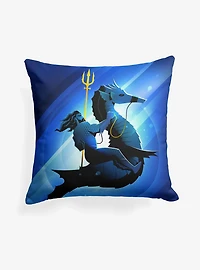Aquaman 2 Poster Throw Pillow