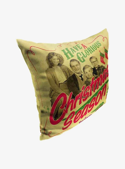 A Christmas Story Glorious Christmas Season Throw Pillow