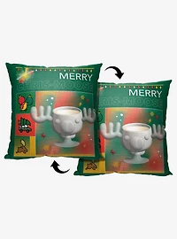 Christmas Vacation Chris Moose Throw Pillow