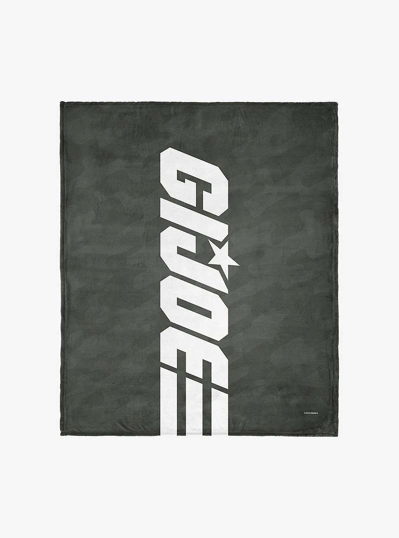 GI Joe Symbols GI Joe Silk Touch Throw Blanket