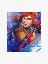 GI Joe Profile Gallery Scarlett Silk Touch Throw Blanket