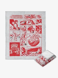 Dungeons & Dragons Characters Silk Touch Throw Blanket