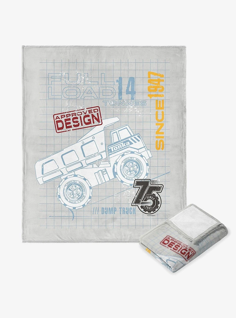 Tonka Full Truckload Silk Touch Throw Blanket