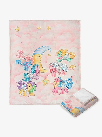 My Little Pony Cotton Candy Clouds Silk Touch Throw Blanket