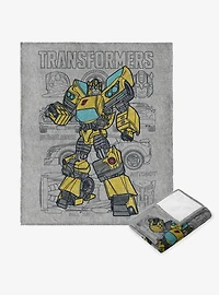 Transformers Bumblebee Autobot Silk Touch Throw Blanket