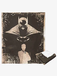 DC Comics Batman Secret Identity Silk Touch Throw Blanket