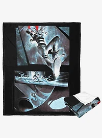 DC Comics Batman Dropping In Silk Touch Throw Blanket