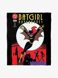DC Comics Batman Batgirl Adventures Silk Touch Throw Blanket