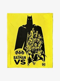 DC Comics Batman DC Comics Batman Versus Silk Touch Throw Blanket