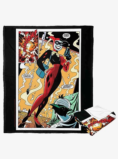 DC Comics Batman Villainous Origins Silk Touch Throw Blanket