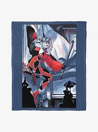 DC Comics Batman Breaking Glass Silk Touch Throw Blanket