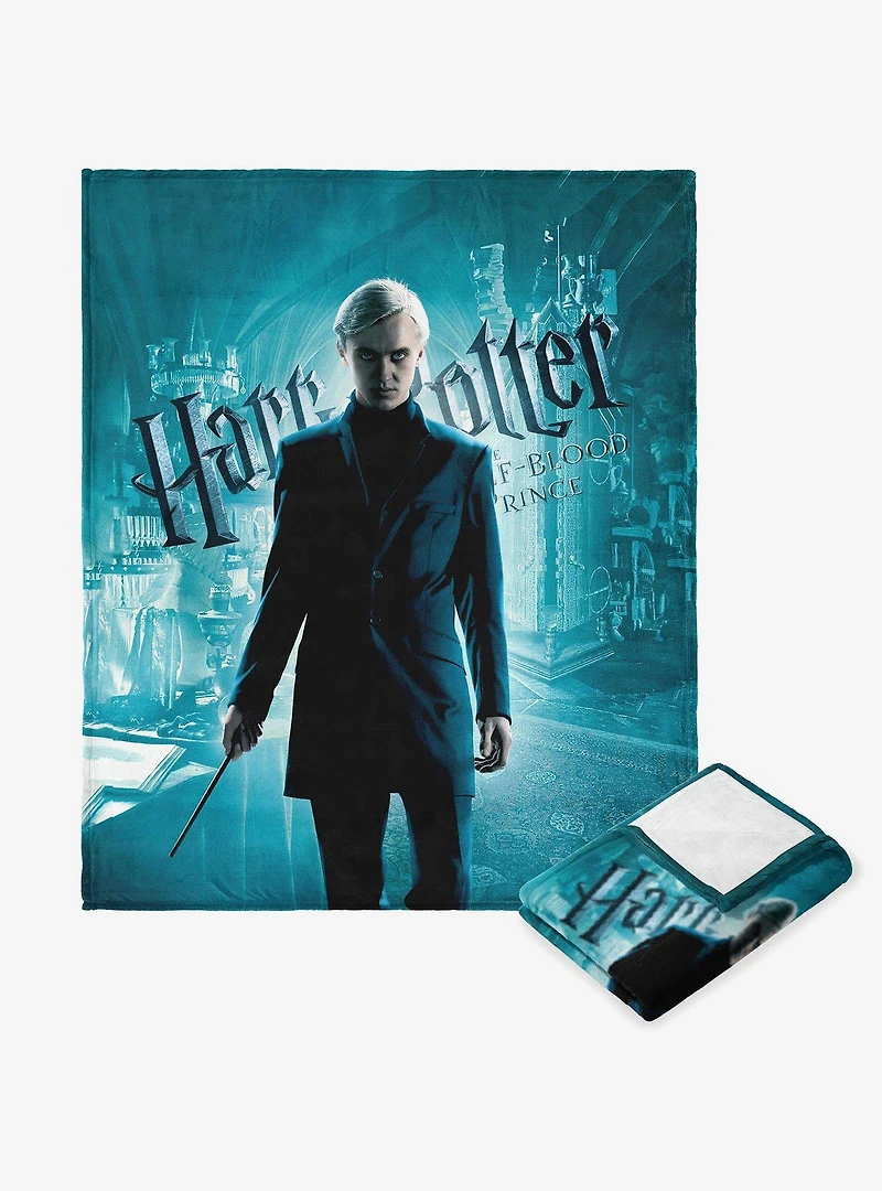 Harry Potter Draco Half-Blood Prince Silk Touch Throw Blanket