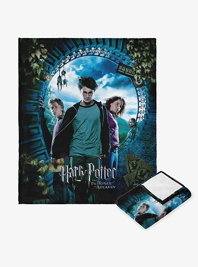 Harry Potter Core Three Silk Touch Throw Blanket