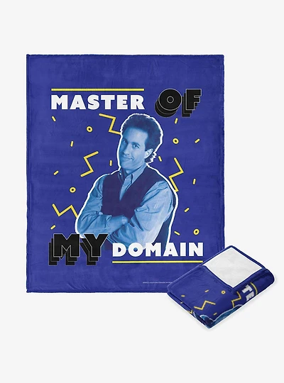 Seinfeld My Domain Silk Touch Throw Blanket