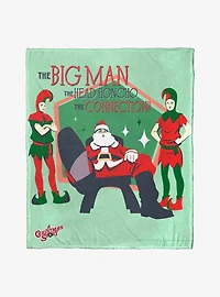 A Christmas Story The Big Man Silk Touch Throw Blanket